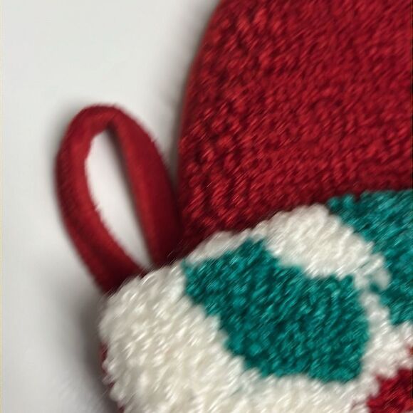 Dalmatian Dog Puppy Christmas Rug Hook Stocking 3D Latch Hook Plush - Picture 4 of 16